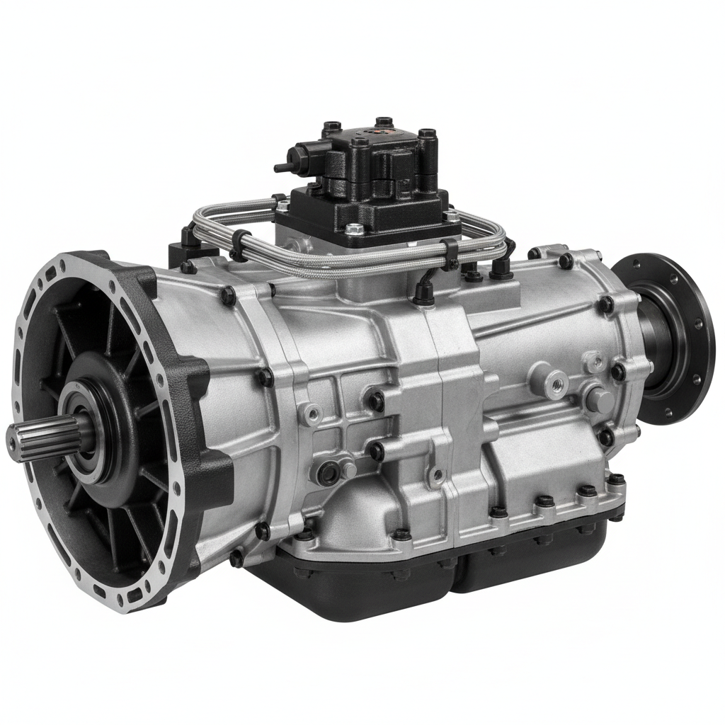 Truck gearbox transmission   product shot