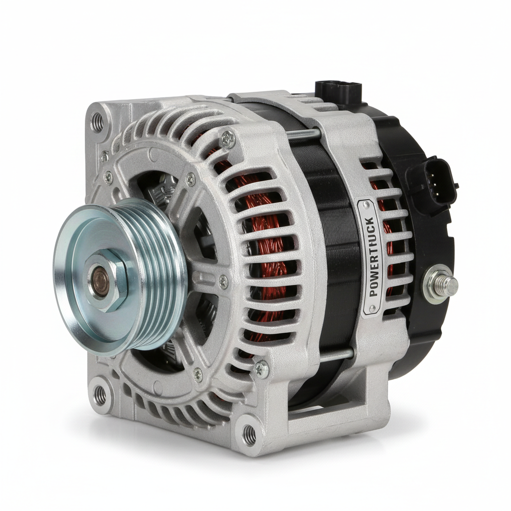 Truck alternator 24v   product shot