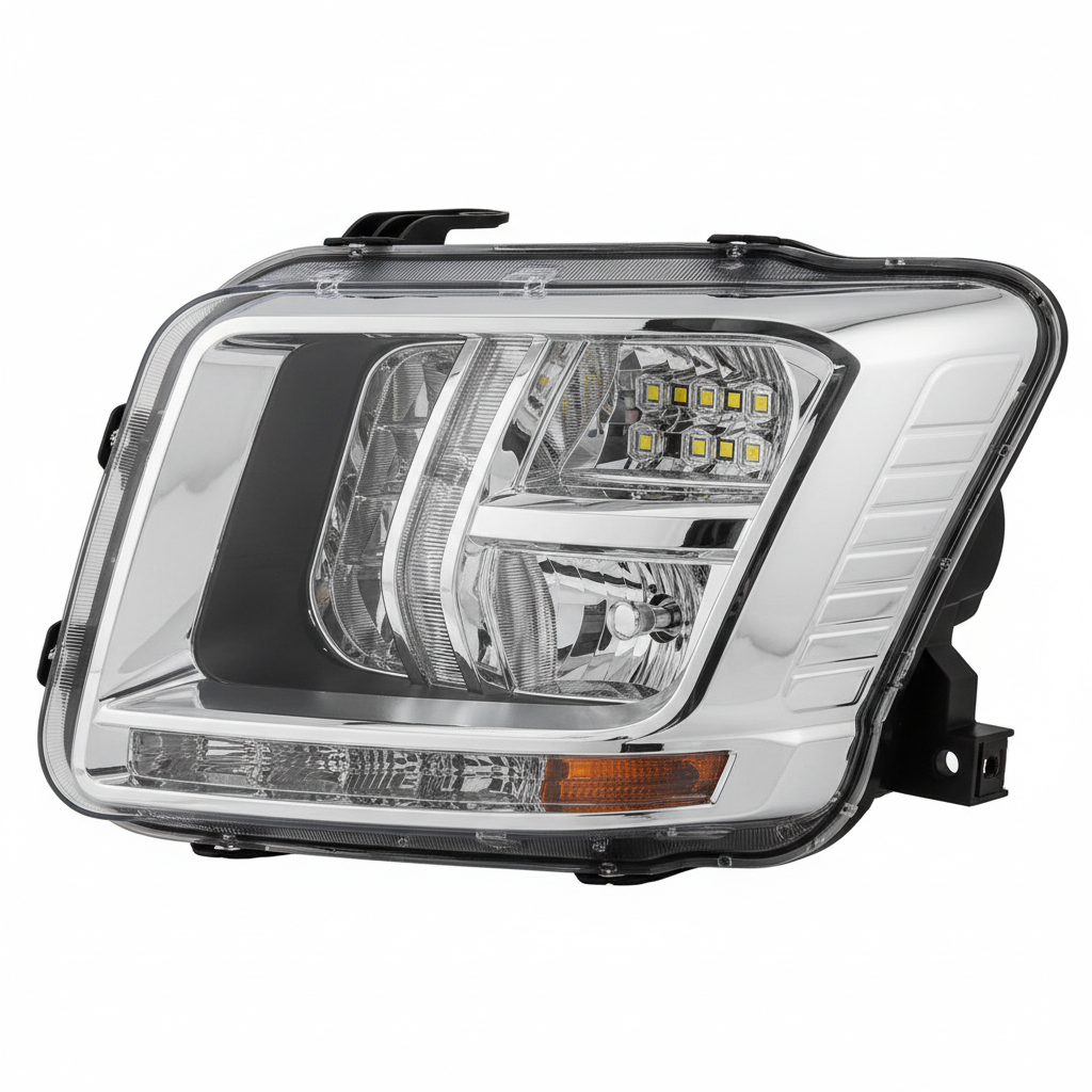 Truck headlight assembly   product shot