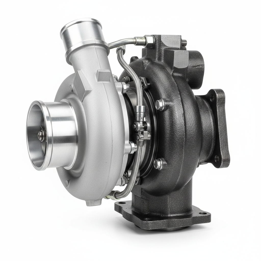 Heavy truck turbocharger   product shot